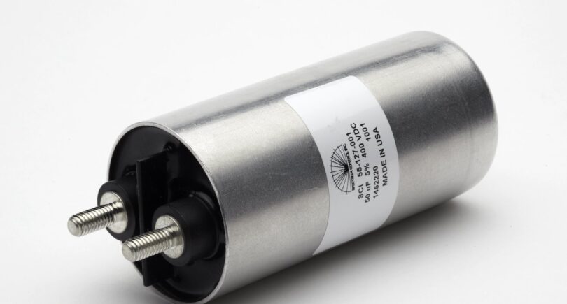 DC link power film capacitors take voltage ratings up to 1300 VDC