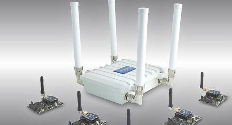 Multi-protocol wireless router connects ZigBee sensor networks  to the Internet