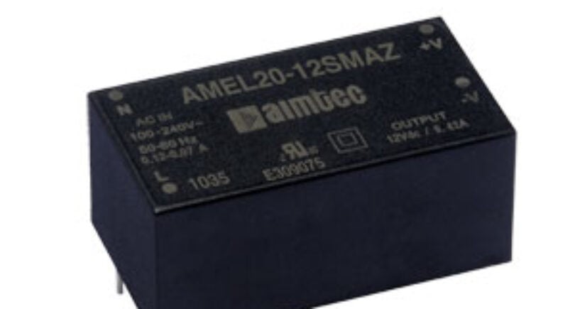 Low-cost 10-W and 20-W encapsulated AC/DC converters target medical applications