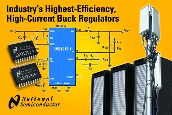 High-current buck regulators deliver efficiency of 97 percent for high-performance FPGAs, and ASICs
