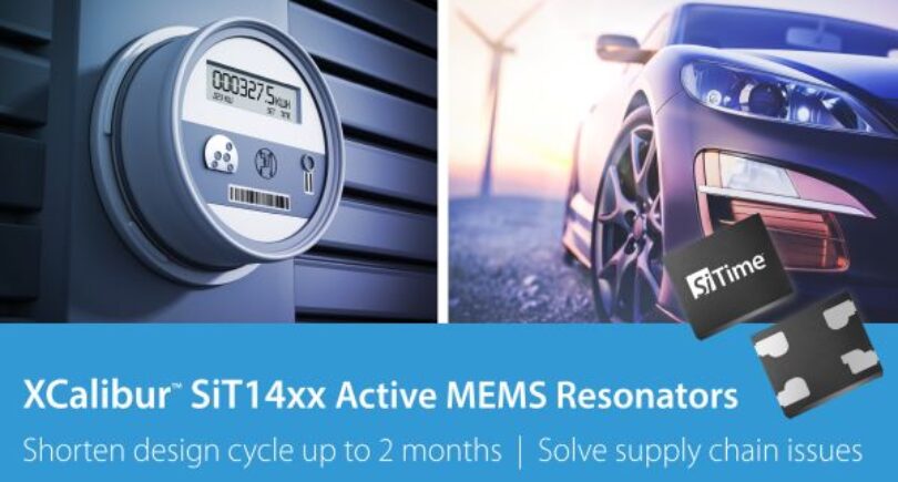 New category of active resonators addresses supply chain constraints