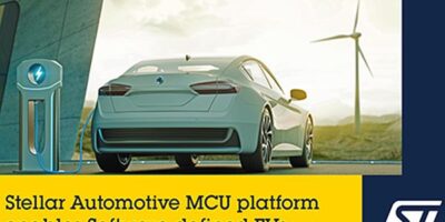 Automotive MCUs are optimized for software-defined electric vehicles