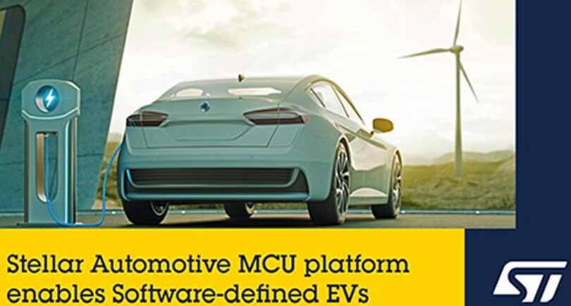 Automotive MCUs are optimized for software-defined electric vehicles