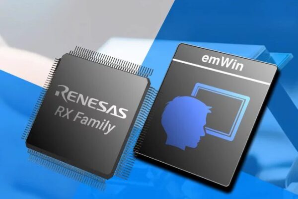 Renesas extends Segger graphics library to all RX microcontrollers