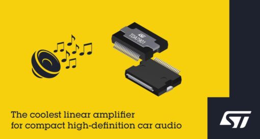 Integrated automotive audio amplifier combines HD sound with class-G efficiency