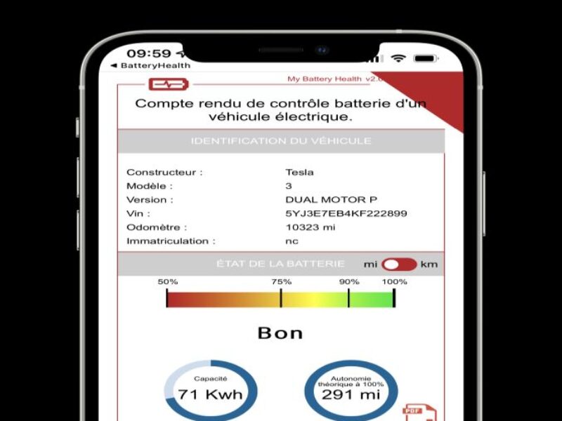 My Battery Health : l’application qui veille sur la batterie des véhicules électriques