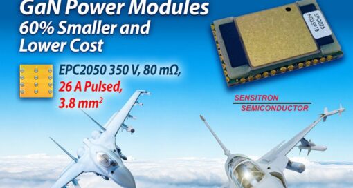 Sensitron and EPC collaborate on 350 V GaN intelligent power module