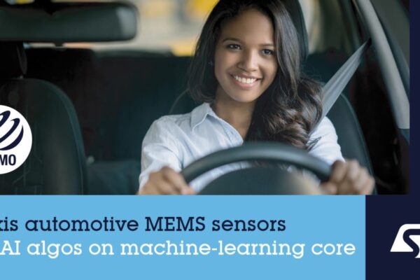 ST integrates machine learning into automotive IMU