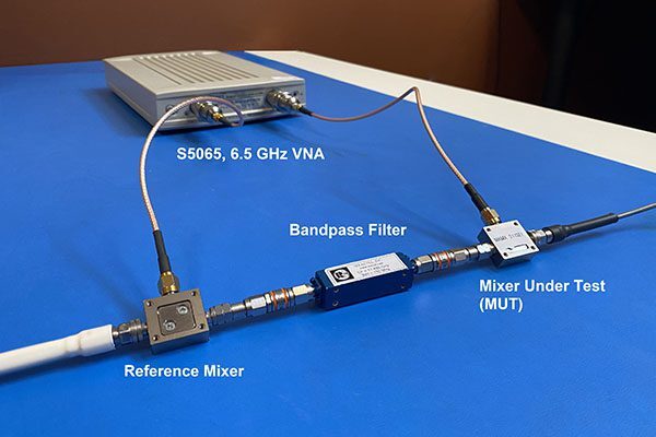 mmWave Measurements with a Low Frequency VNA
