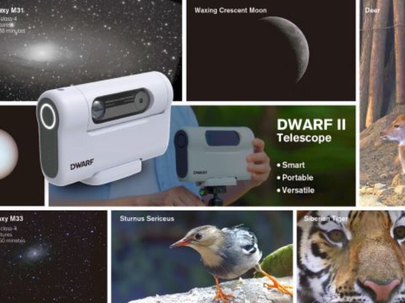 Portable smart telescope makes astronomy, nature photography easy
