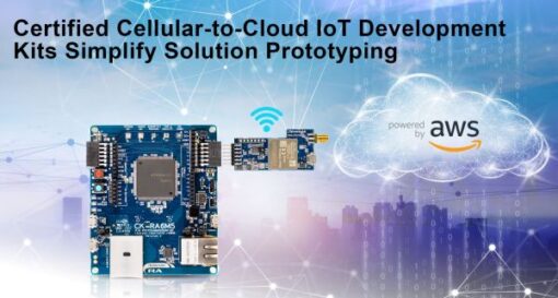 Cellular-to-cloud IoT dev kits connect to global cloud services