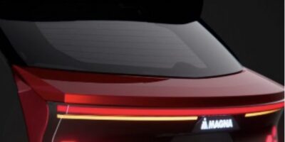 Magna’s new vehicle lighting concept enables extravagant stylings