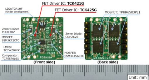 Gate drivers support back-to-back MOSFETs