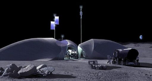 3D-printed lunar outpost design unveiled