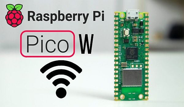 Raspberry Pi Pico W/WH powered by RP2040 and wireless connectivity