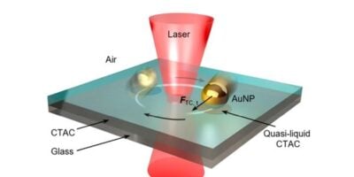 Optical nanomotor goes solid state