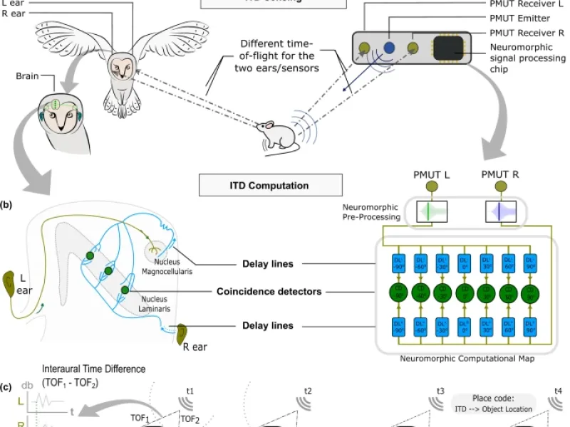 In-memory neuromorphic AI slashes power consumption to nW