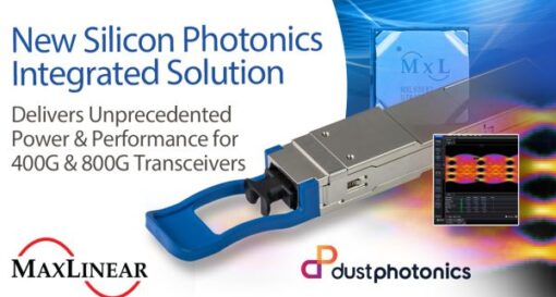 Silicon photonics integrated solution for 400G, 800G transceivers
