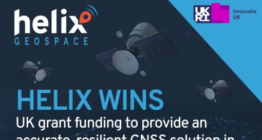 Helix Geospace wins UK grant for GNSS-denied environments