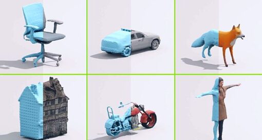 AI model populates virtual worlds with 3D objects, characters
