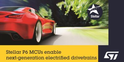 MCU supports high data rate communications for next-gen vehicles