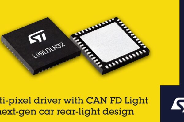 Multi pixel driver has CAN FD Light interface