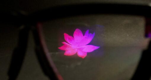 MicroLED AR smart glasses uses MEMS speakers