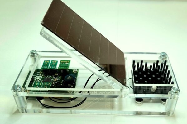 Energy harvesting evaluation board supports four sources