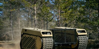 Unmanned vehicle to evacuate casualties in Ukraine