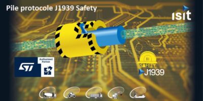 La nouvelle pile de protocole J1939 Safety Certifiable ISIT supporte la famille des microcontrôleurs STM32