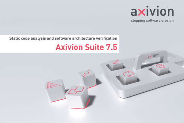 Axivion Suite 7.5 adds new functions for safety-relevant software development