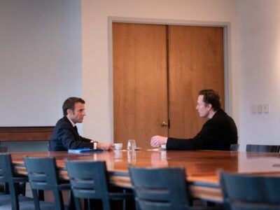 Macron meets Musk