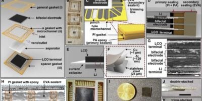 Powerful microbattery benefits from novel design