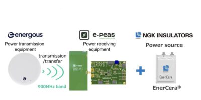 NGK, Energous and e-peas collaborate on wireless power for IoT