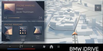 BMW modernises its user interface