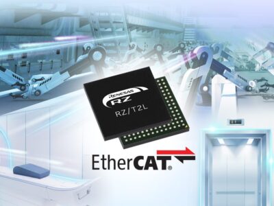 EtherCAT ARM microcontroller cuts die size in half