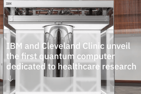 First Quantum Computer Dedicated to Healthcare Research
