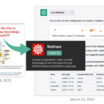 ChatGPT Gets Its “Wolfram Superpowers”