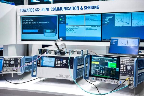 JCAS reference test setup a breakthrough in 5G/6G mobile
