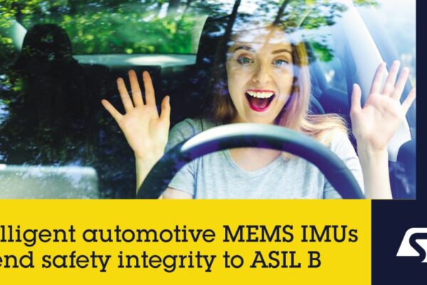 Automotive IMU comes with ASIL-B software library