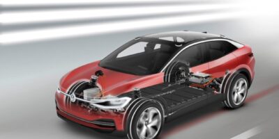 Research project combines electronics with car body components