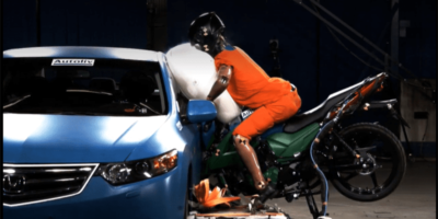 Autoliv develops airbag for motorbikes