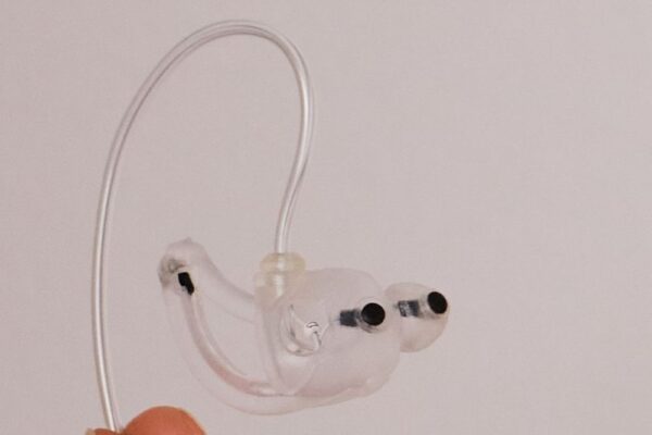 Measuring EEG through the ears to screen for dementia