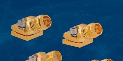 Angled 30° mmWave connectors up to 67GHz