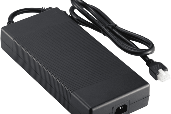 450W GaN AC-DC adapter has dual medical and ITE safety approvals