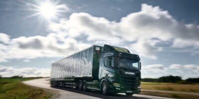 Solar powered truck prototype starts European trials