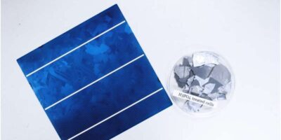 Recycling solar panels for EV batteries