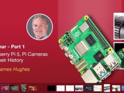 Des webinaires éducatifs sur la gamme de caméras Raspberry Pi
