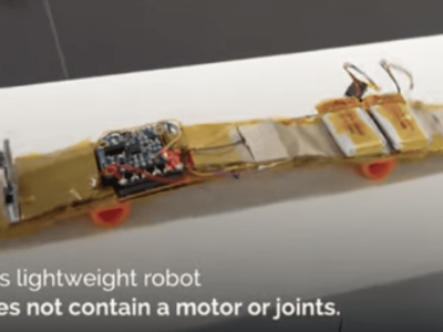 One Watt Wiggling Robot