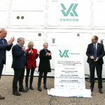 Verkor pose la première pierre de sa gigafactory de batteries à Dunkerque